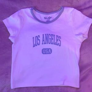 brandy LA baby tee